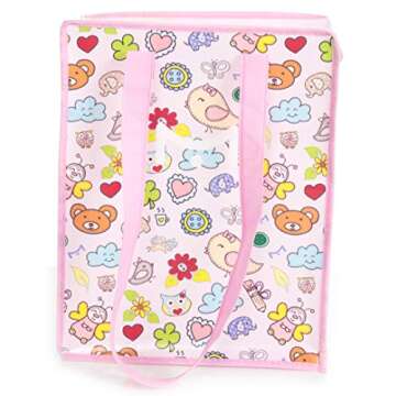 60 Acrylic Yarn Skeins with Ebook Bundle & Storage Bag