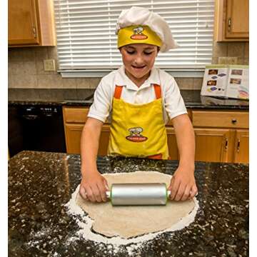 Curious Chef 27-Piece Kitchen Foundation Kit for Kids, includes Real Cooking and Baking Tools, Dishwasher Safe and Made with BPA-Free Plastic