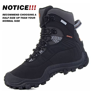 XPETI Men’s Thermator Waterproof Insulated Hiking Boots