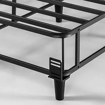 ZINUS Keenan Metal Mattress Foundation, Standing Box Spring, Headboard Brackets Included, Easy Assembly, Full