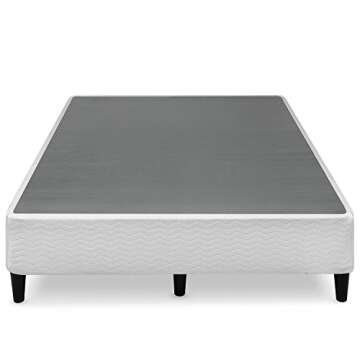 ZINUS Keenan Metal Mattress Foundation, Standing Box Spring, Headboard Brackets Included, Easy Assembly, Full