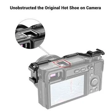 SmallRig Cold Shoe Adapter for Sony A6100/A6300/A6400/A6500