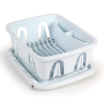 Compact Camco RV Mini Dish Drainer Tray for Small Spaces
