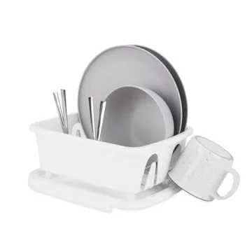 Compact Camco RV Mini Dish Drainer Tray for Small Spaces