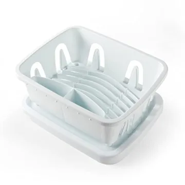 Compact Camco RV Mini Dish Drainer Tray for Small Spaces