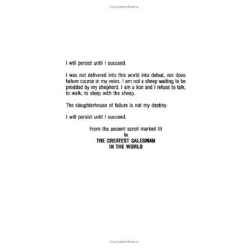 The Greatest Salesman in the World Part II - The End of the Story AND The Greatest Salesman in the World (TWO BOOKS SOLD AS A SET)