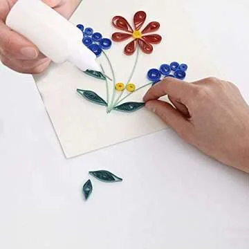 Arestech 5pcs 30ml Needle Tip Glue Bottle Applicator DIY Quilling Tool Precision Bottle Needle Bottle Squeeze Bottle