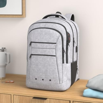 LCKPENG Large Travel Backpack for Laptops and Essentials
