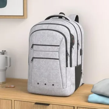 LCKPENG Large Travel Backpack for Laptops and Essentials
