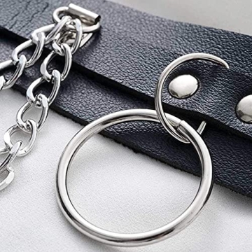 Victray Punk Waist Chain Belt Leather Body Chain for Women