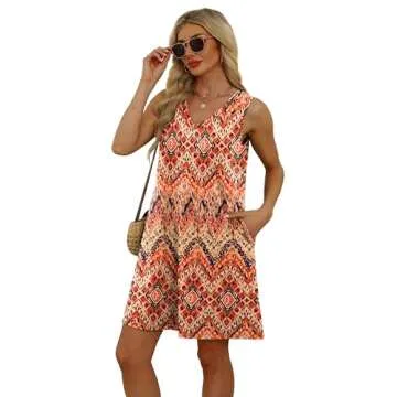 WIHOLL Boho Dresses for Women - Stylish Summer Sundresses