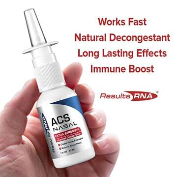 Results RNA - ACS 200 Nasal Extra Strength – The Most Effective Nasal Wash Available. Clears Nasal Passages Helping You Breathe Deeply, Day & Night. Clinically Proven. Recommended by Doctors Worldwide