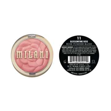 Milani Rose Powder Blush - Blossomtime Rose (0.6 Ounce) Cruelty-Free Blush - Shape, Contour & Highli...