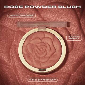 Milani Rose Powder Blush - Blossomtime Rose (0.6 Ounce) Cruelty-Free Blush - Shape, Contour & Highlight Face with Matte or Shimmery Color