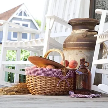 Country Vintage Picnic Basket for Two Delightful Gifts