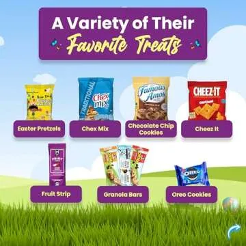 Prefilled Easter Baskets for Kids ,Teens ,Adults - Delight Them with a Premade Easter Basket for Boys and Girls Filled with an Assortment of Popular Goodies is Cherished by All