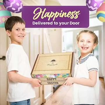 Prefilled Easter Baskets for Kids ,Teens ,Adults - Delight Them with a Premade Easter Basket for Boys and Girls Filled with an Assortment of Popular Goodies is Cherished by All