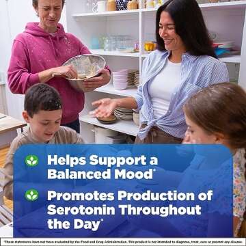 Natrol 5-HTP 100mg Supplement for Mood and Stress Support