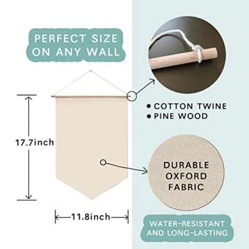 Everyone Is Valued Wall Hanging, Classroom Welcome Quote, Boho Classroom Decor, All Are Welcome Here, Rainbow Wall Banner, Playroom Decor, Hanging Banners for Wall Decor