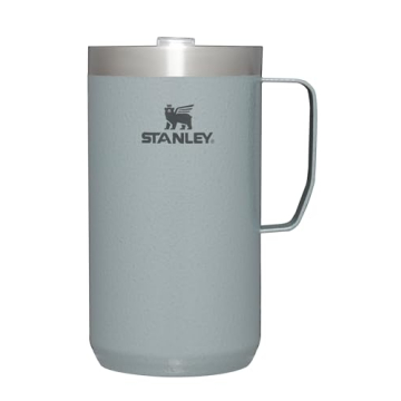 Stanley 24 OZ Stay Hot Camp Mug - Stainless Steel Insulated