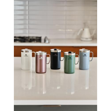 Stanley 24 OZ Stay Hot Camp Mug - Stainless Steel Insulated