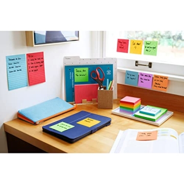 Post-it Super Sticky Notes 3x3 in 6 Pads Bright Colors