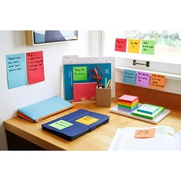 Post-it Super Sticky Notes 3x3 in 6 Pads Bright Colors