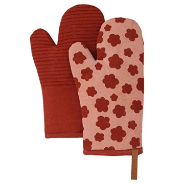 Folkulture Silicone Oven Mitts for Safe and Stylish Cooking