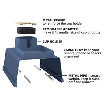 Elimiko Couch Cup Holder - Stylish and Functional Drink Holder