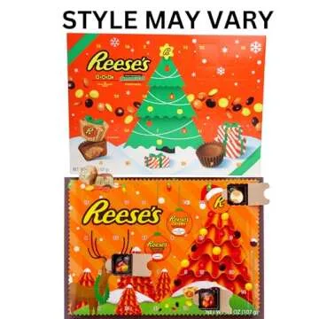 Reese's Holiday Hershey's down to Christmas Advent Calendar, Chocolate, 1 Count