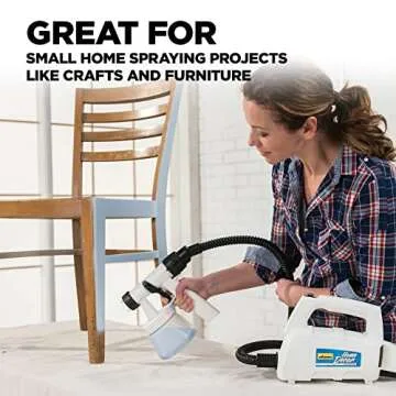 Wagner Spraytech 0529033 Home Décor HVLP Paint Sprayer, Chalk Paint Spray Gun, Milk Painting Tool, ...