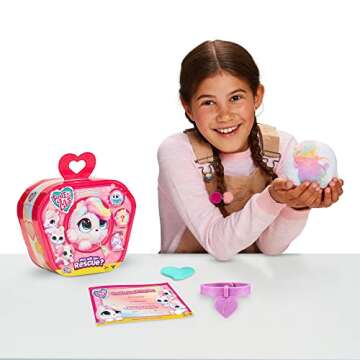 Scruff-a-Luvs| Mystery Animal Reveal. Wash, Groom & Rescue Pastel Rainbow Plush Pet. Includes Comb, Collar, Tag & Adoption Certificate. Ages 5+