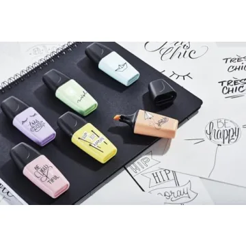 STABILO BOSS Mini Pastel Highlighters - Wallet of 6 Colors