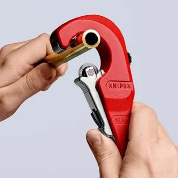 KNIPEX TubiX Pipe Cutter 6-35 mm Easy One-Hand Operation