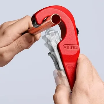 KNIPEX TubiX Pipe Cutter 6-35 mm Easy One-Hand Operation