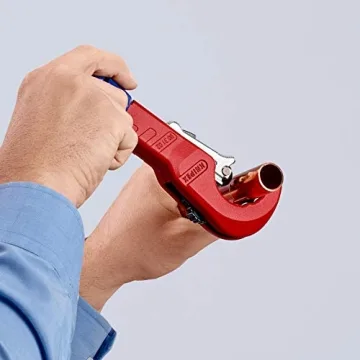 KNIPEX TubiX Pipe Cutter 6-35 mm Easy One-Hand Operation