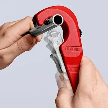 KNIPEX TubiX Pipe Cutter 6-35 mm Easy One-Hand Operation