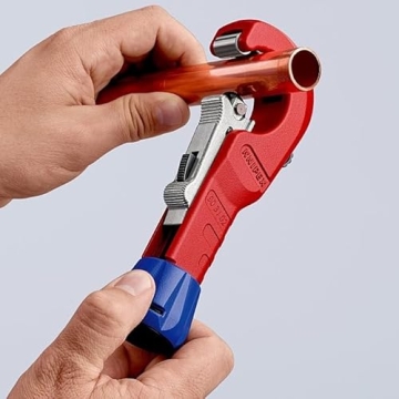 KNIPEX TubiX Pipe Cutter 6-35 mm Easy One-Hand Operation