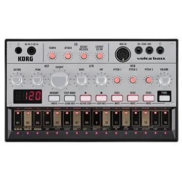 Affordable Korg Volca Bass Synthesizer Bundle for Musicians