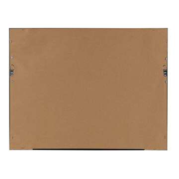 DesignOvation Calter Modern Framed Magnetic Dry Erase Monthly Calendar, Gold