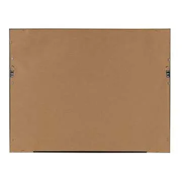 DesignOvation Calter Modern Framed Magnetic Dry Erase Monthly Calendar, Gold