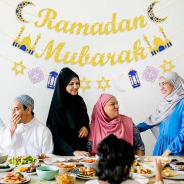 Vikiyama Ramadan Mubarak Banner for Festive Celebrations