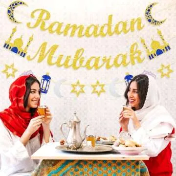 Vikiyama Ramadan Mubarak Banner for Festive Celebrations