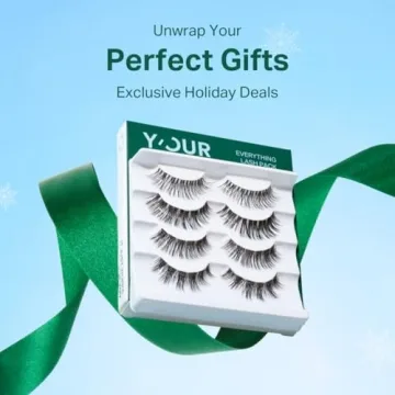 Y’OUR Everything Eye Lash Kit, Natural & Reusable Falsies