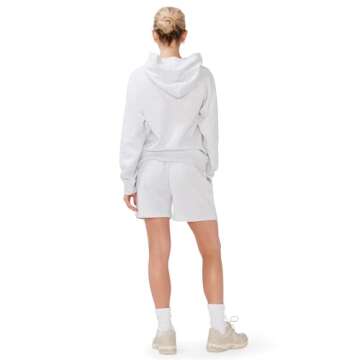 KUT & SO Women’s Casual Shorts – Premium Cotton French Terry Sweat Shorts for Women (5” Inseam) Heather Gray XX-Large