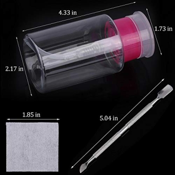 Premium 960 pcs Lint Free Nail Wipes with Pump Dispenser