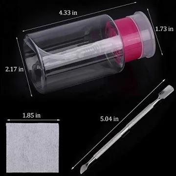 Premium 960 pcs Lint Free Nail Wipes with Pump Dispenser