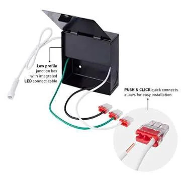 Ultra Slim Color Selectable LED Recessed Lighting Kit