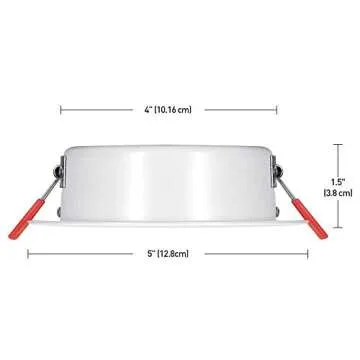 Ultra Slim Color Selectable LED Recessed Lighting Kit