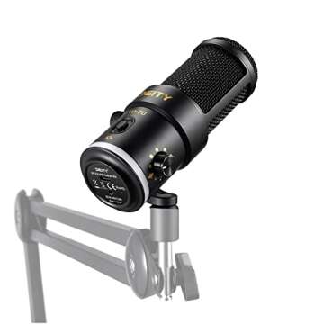 Deity VO-7U USB Microphone with RGB Lighting for Streamers